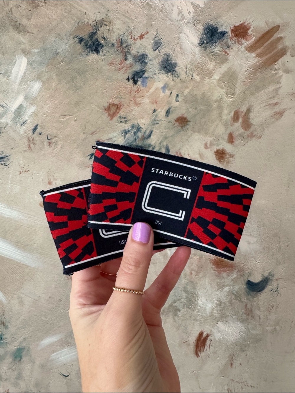 NWOT Set of 2! Starbucks World Cup Drink Sleeve